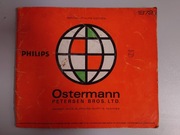 Philips Vintage 1972 katalog audio, RTV oraz AGD