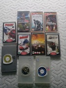 10 Gier na konsole Sony PSP Crash NFS GTA Burnout Transformers 