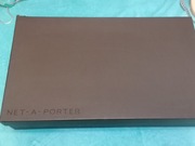 NET - A- PORTER karton pudło sztywne duże black 