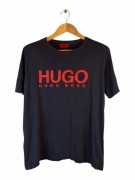 Koszulka Hugo Boss Granatowa z dużym logiem L