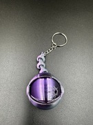 Brelok Astronauta Black Purple Multi