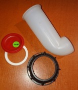 Wylewka, kolanko mauzera z nakrętką