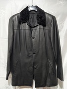 #1070 Kurtka męska skórzana z podpinką