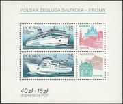 POLSKA  1986 BLOK 128 129 PROMY