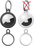 Stouchi 2pakowe breloki TPU, etui ochronne ze stali nierdzewnej