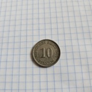 10 Pfennig 1909 J Niemcy