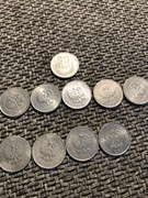 Monety 50 groszy od 1970 do 1978
