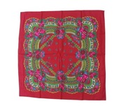 Chusta Ludowa - Góralska 80cm. Czerwona 