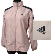 Damska kurtka Adidas M różowa wiosenna lekka wiatrówka 