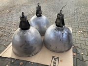 Zabytkowe stare lampy przemysłowe industrial loft vintage restauracja