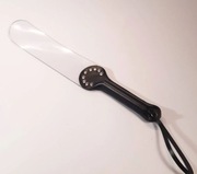 Packa do klapsów PVC flogger bicz pejcz rękodzieło BDSM skóra 