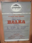 Afisz Teatr Wielki Warszawa - "Halka" 1978 r.