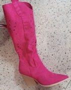 Kozaki fuksja r 38 nowe 