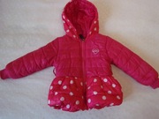 Zimowa kurteczka dziewczęca Niebieski Księżyc 92 / 98-obnizka ceny