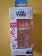 CANPOL 35/226 Butelka szeroka antykolkowa 120ml PP EasyStart Jungle /koral