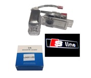 AUDI LED PROJEKTOR S-LINE DRZWI A3 A4 A5 A6 A7 A8