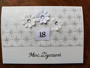 kartka karnet 18 urodziny 