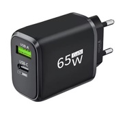 Ładowarka USB 65W GaN Type C Szybkie ładowanie Zasilacz Quick Charger 3.0
