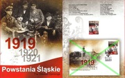 2019.08.16. Powstania śląskie - znaczek - folder 