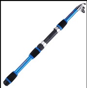 Wędka teleskopowa lekka - 180 cm - niebieska