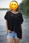 Bluzka siatka minouu