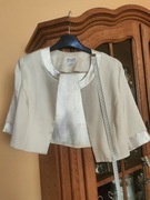 Bolerko w kolorze ecru