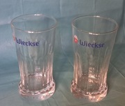 Dwie szklanki do piwa Wieckse.