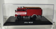 Model ciężarówka Straż Pożarna IFA W50 1:72 Atlas Edition Unikat 