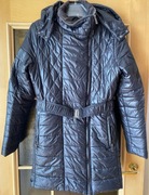 Kurtka damska płaszcz pikowany czarny Monnari L