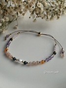 Bransoletka Szczęścia Handmade Sznurek Jedwabny 