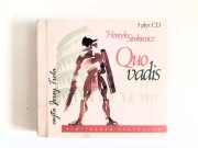QUO VADIS – H. Sienkiewicza - audiobook na 5 płytach CD – czyta Jerzy Trela