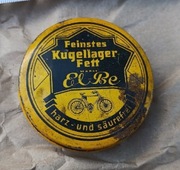 EL BE Puszka smar do łożysk rowerowych lata 30' retro truppenfahrrad