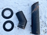 zestaw DARCO RURA dymowa fi150 KOLANO 45st GRATIS