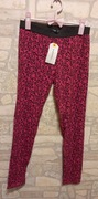 Legginsy Terranova 165  bawełna czerwone panterka wiek 14+ nowe