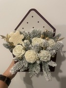 Świąteczny box z wosków sojowych