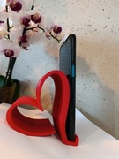 Podstawka uchwyt na telefon serce