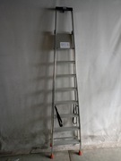 Drabina wolnostojąca ze stopniami 1x8 KRAUSE Solido 126672