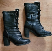 Kozaki Lasocki 36 zimowe na futerku