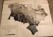 Regiony Dolnego Śląska mapka 60x50 cm