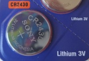 bateria CR2430 Sony