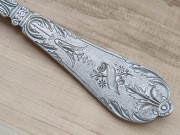 CHOCHLA ŁYŻKA WAZOWA ŚRODEK STOŁU GRAWER SECESJA