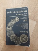 KATALOG MONET ŚWIATA WYDANIE 1981 R