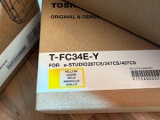 Nowy, oryginalny toner TOSHIBA T-FC34E-Y (żółty)