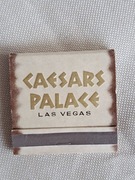 Unikatowe zapałki kolekcjonerskie Las Vegas Cesars Palace . 