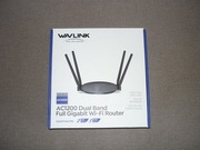 Router Wi-Fi dwupasmowy gigabitowy Wavlink AC 1200 Mb/s