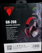 Sluchawki przewodowe gamingowe z kolorami led