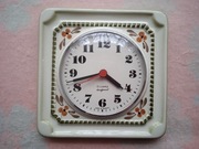 Zegar kwarcowy w ceramicznej obudowie sprawny