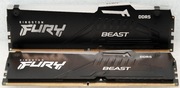 Pamięć RAM DDR5 Kingston Fury Beast 32GB 6000MHz CL40 RGB