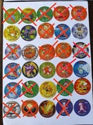 Pokemon Tazo Seria 1 Set 2 Złap je wszystkie! 11 sztuk