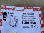 Wyłącznik nadprądowy Fael 403362 S-301 B 50A C910-132302